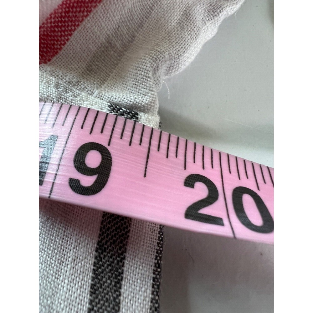 J Jill Love Linen Essential Shirt Button Up Long Sleeve Beachy Striped PS - Picture 6 of 7